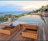 La maison de vacances de Johnny et Laeticia Hallyday, à Saint-Barthélémy.