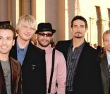Le boys band américain Backstreet Boys