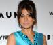 Eva Mendes, parfaite dans sa robe empire bleu turquoise.
