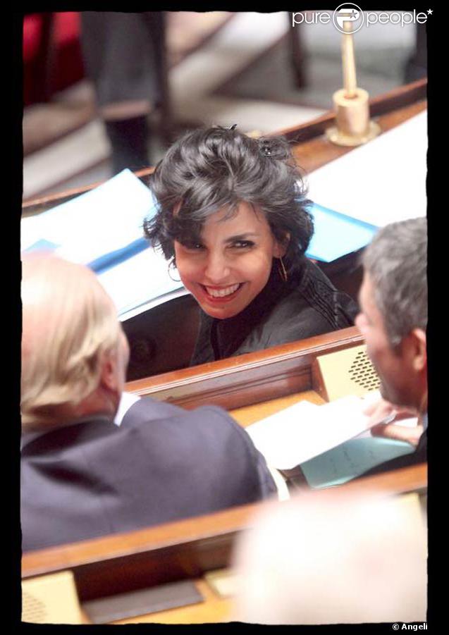 Rachida Dati à l'Assemblé nationale. 20/01/09