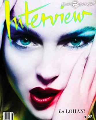 Interview Magazine dans lequel Lily Allen pose 