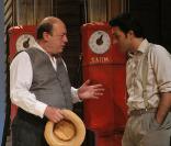 Etienne Chicot et Olivier Sitruk au théâtre des Mathurins (Paris) pour la pièce 