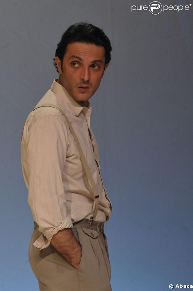Olivier Sitruk au théâtre des Mathurins (Paris) pour la pièce 