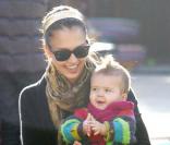 Jessica Alba et Honor au parc Coldwater de L.A. 25/01/09