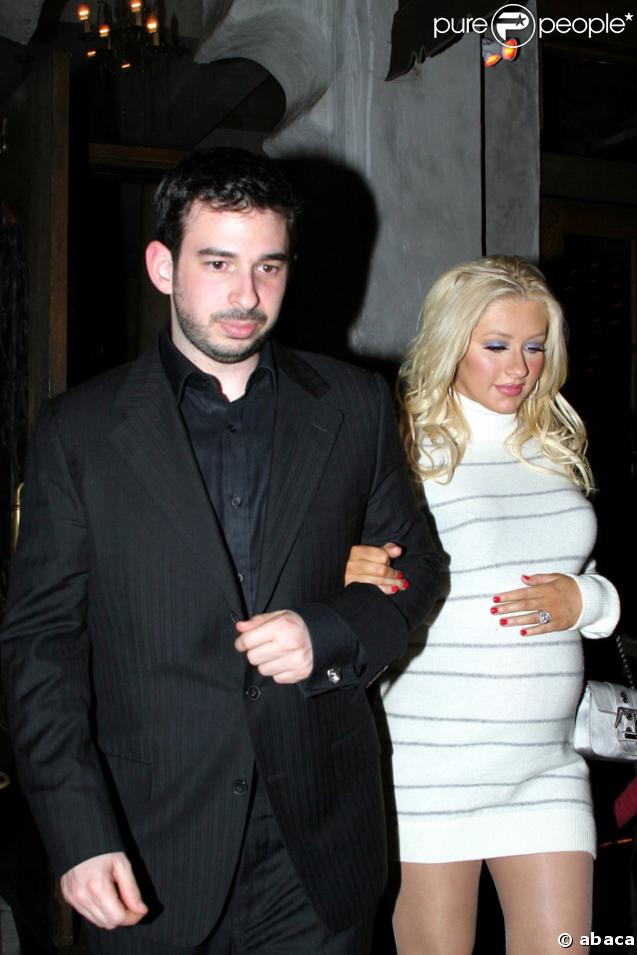 Chrisitina Aguilera et son mari Jordan
