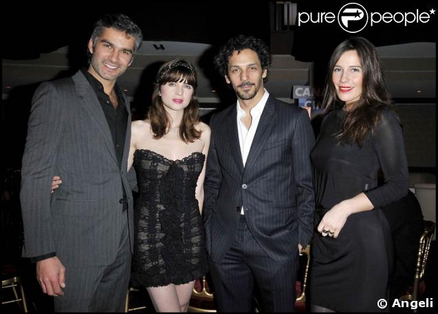 François Vincentelli, Cécile Cassel, Tomer Sisley et Zoé Félix 