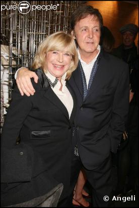 Des amis de 40 ans : la légende vivante Marianne Faithfull et le grand Paul McCartney !