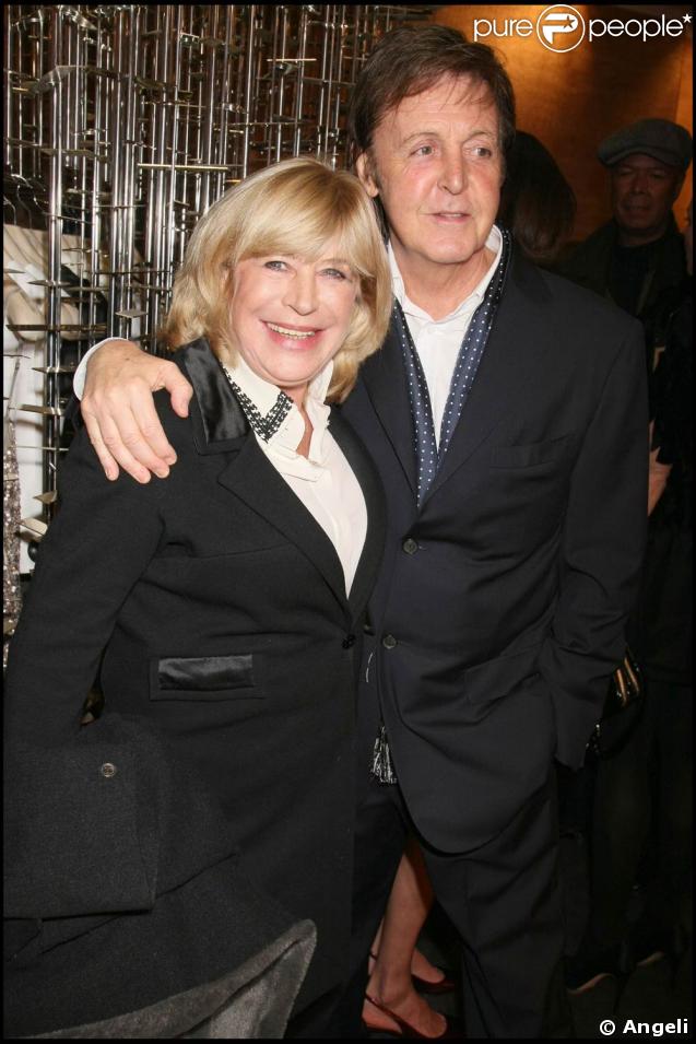 Des amis de 40 ans : la légende vivante Marianne Faithfull et le grand Paul McCartney ! 