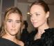 La comédienne Vahina Giocante et Stella McCartney, dans la prestigieuse boutique de la créatrice britannique située Galerie de Valois 