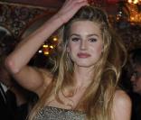 Vanessa Hessler au dîner de la mode hier à Paris