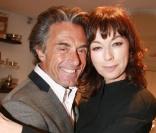 Julie Arnold et Gérard Holtz au dîner annuel de l'hôtel Guanahani.  28/01/09