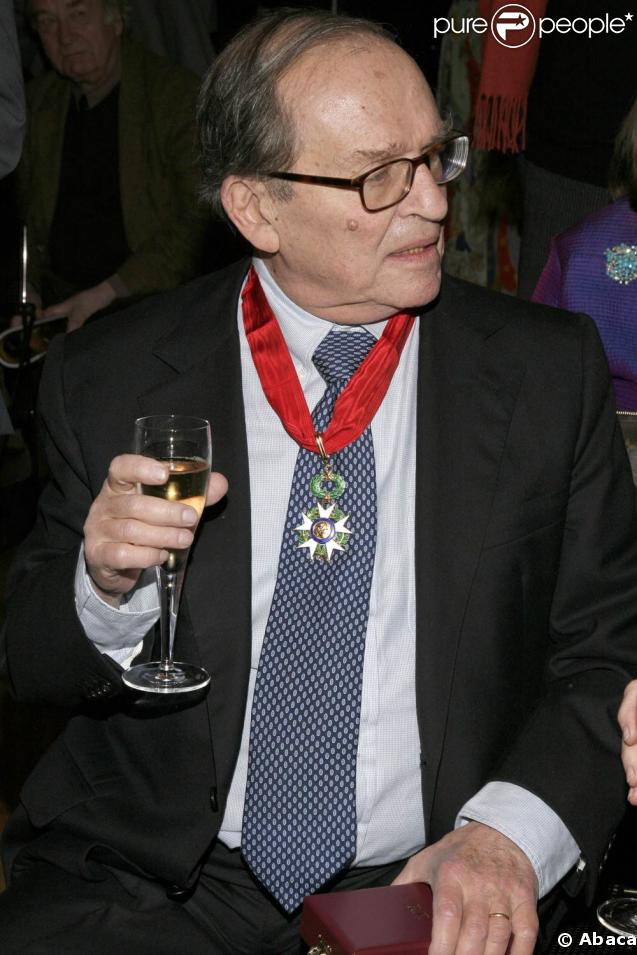 Remise de la Légion d'Honneur à Sidney Lumet, à New York. 