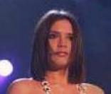 Victoria Beckham en 1997 à Londres. Plus jeune, Posh Spice est moins maigre qu'aujourd'hui mais parfaitement au top. 