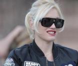 Gwen Stefani portant l'une de ses créations siglée Harajuku Lovers