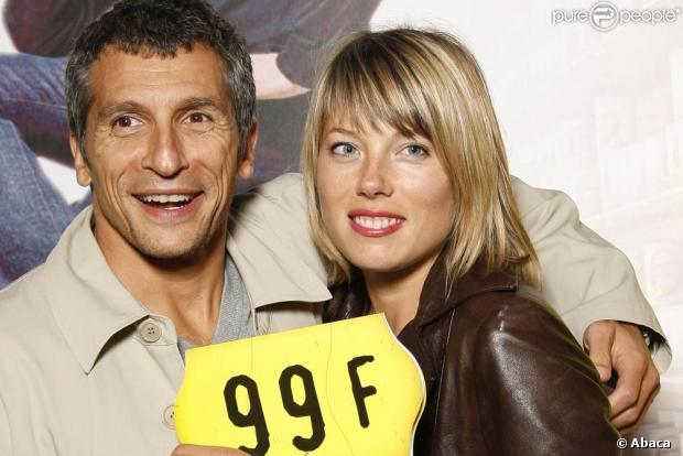 Nagui et sa femme Mélanie