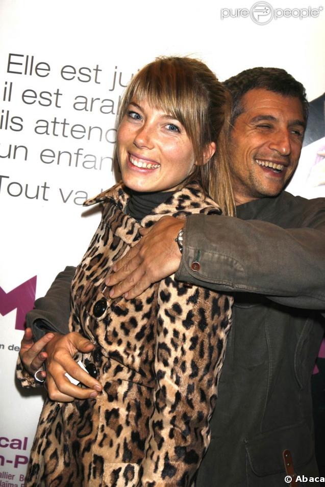 Nagui et sa femme Mélanie