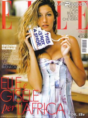 Gisele Bündchen pour Elle