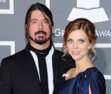 51e Grammy Awards à Los Angeles, le 8 février 2009 : Dave Grohl et sa femme 