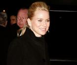 Naomi Watts à la sortie de l'émission de David Letterman 