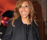 Lundi 8 février 2009, générale de la comédie musicale Cléopâtre, la dernière reine d'Egypte : Cathy Guettaarrive au Palais des Sports 