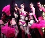 Le show Passionata... plumes et dentelle pour une ambiance très cabaret ! 