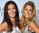 Les sublimes Adriana Lima et Doutzen Kroes... deux Anges qui veillent sur Robert Buckley !