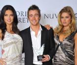 Adriana Lima, Robert Buckley et Doutzen Kroes