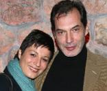 Hélène Médigue et son mari Samuel Labarthe