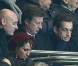 Nicolas Sarkozy et Bernard Laporte au Parc des Princes