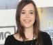 Ellen Page, très jolie dans une robe noire toute simple... 