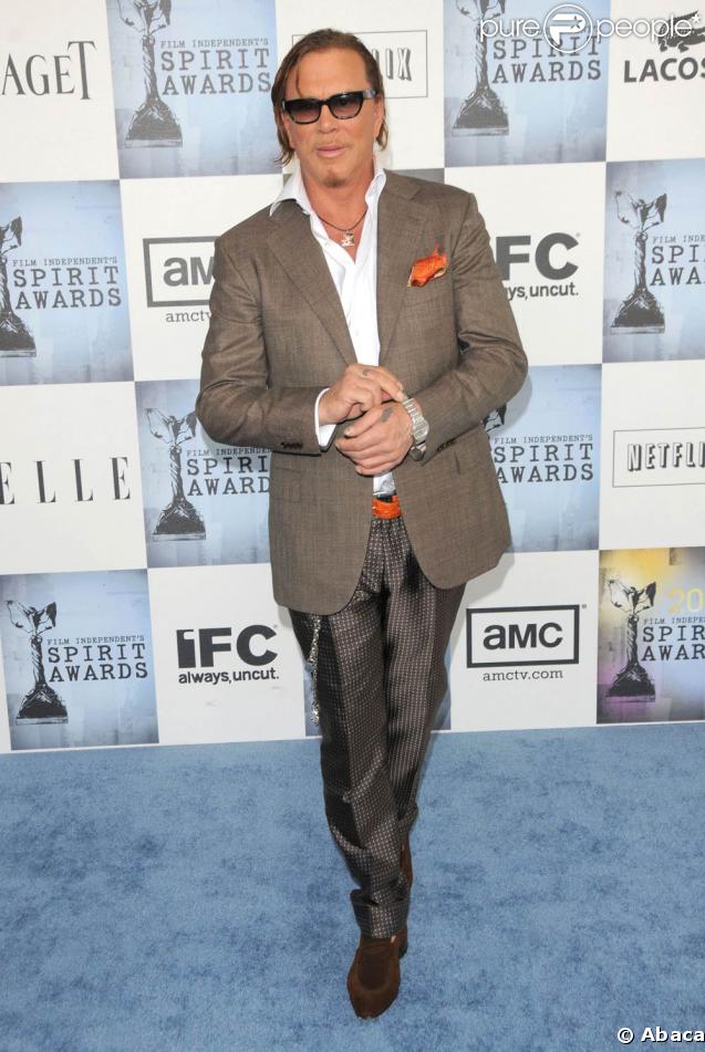 Mickey Rourke... en route pour les Oscars ! 