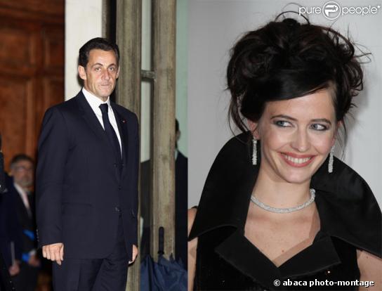 Eva Green a décliné l'invitation de Nicolas Sarkozy