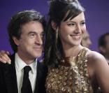 François Cluzet et Louise Bourgoin, sur le tournage de 