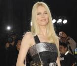 Claudia Schiffer à la soirée Vogue lundi soir à Milan