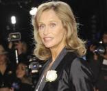 Lauren Hutton à la soirée Vogue lundi soir à Milan