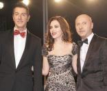 Scarlett Johansson et Dolce & Gabbana à la soirée Vogue lundi soir à Milan