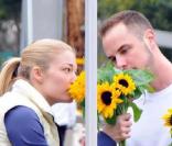 LeAnn Rimes et son mari Dean Sheremet au marché de Brentwood, le 22 février