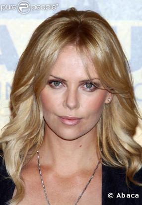 Charlize Theron, à l'occasion de la promotion de "Loin de la terre brûlée", à Madrid, le 5 mars 2009. Le film de Guillermo Arriaga sortira sur nos écrans le 11 mars 2009.