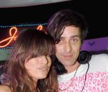 Jade Jagger et Dan Williams, au VIP Room Theatre, jeudi 5 mars