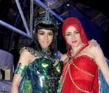 Sofia Essaïdi et sa doublure, Fanny Fourquez 