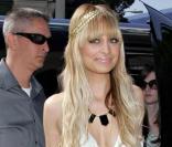 La ravissante Nicole Richie enceinte présentait hier à la boutique  Kitson à Los Angeles sa collection de bijoux ethniques appelée 'House of Harlow 1960', du nom de sa petite fille...