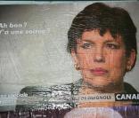 Visuel Roselyne Bachelot de la campagne  Les 20 ans des Guignols de l'info  