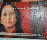 Visuel Ségolène Royal de la campagne  Les 20 ans des Guignols de l'info  