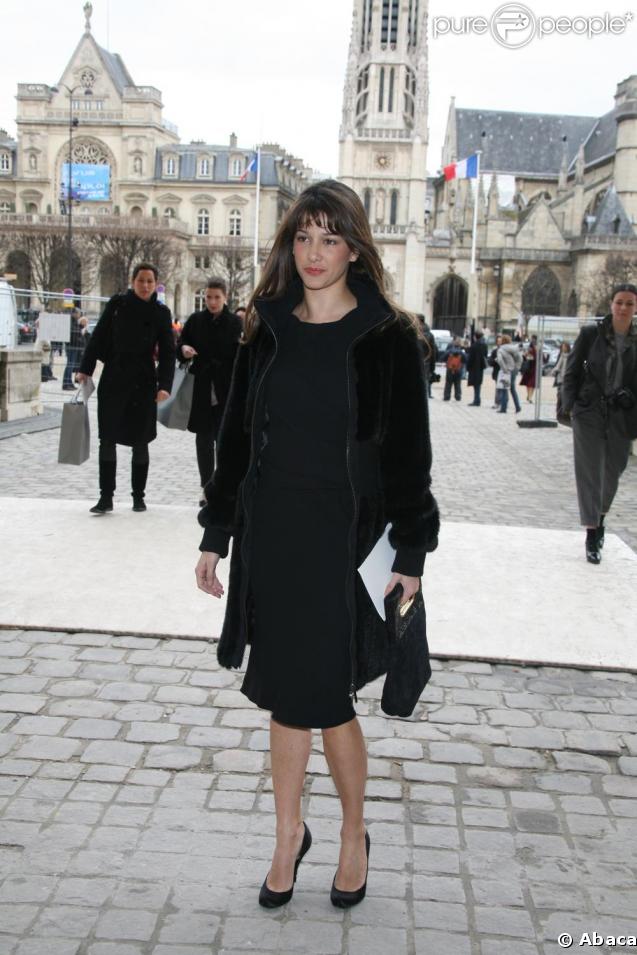 La comédienne Maria Jurado au défilé Vuitton !