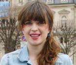 Cécile Cassel au défilé Loui Vuitton