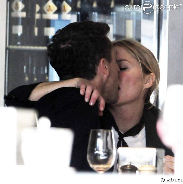 Patsy Kensit et Jeremy Healy, restaurant romantique en juin 2008 à Londres