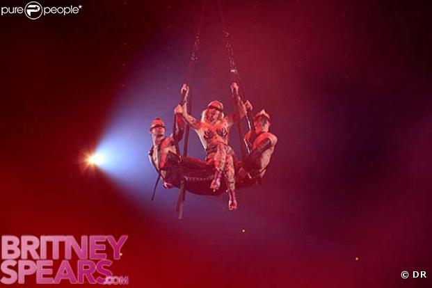 Britney Spears en concert au Nassau Coliseum, près de New-York, le 11 mars 2009
