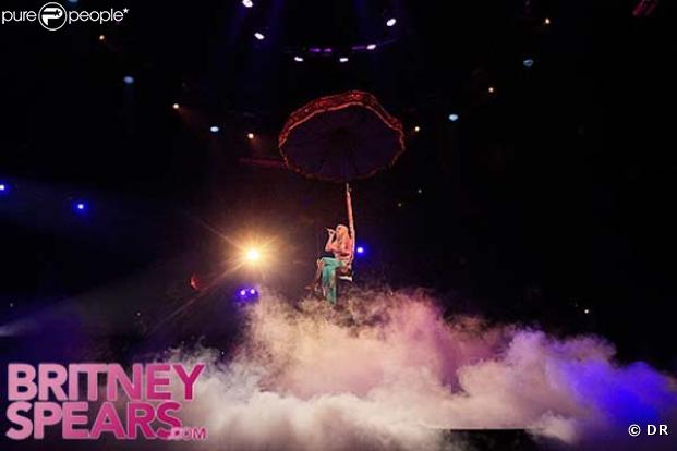 Britney Spears en concert au Nassau Coliseum, près de New-York, le 11 mars 2009
