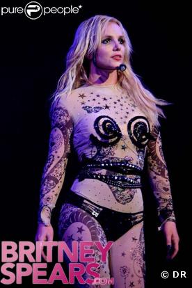 Britney Spears en concert au Nassau Coliseum, près de New-York, le 11 mars 2009