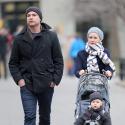 Liev Schreiber et Naomi Watts et leur fils... en mode détente à New York !